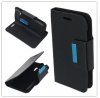 FUNDA FLIP COVER PARA SAMSUNG S7580 GALAXY TREND PLUS TIPO LIBRO NEGRA